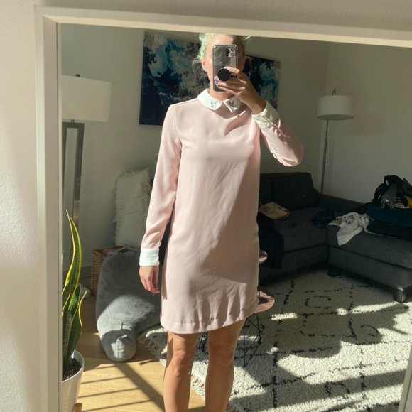 NWOT Victoria Beckham for Target Pink Bunny Dress XS - Picture 5 of 5